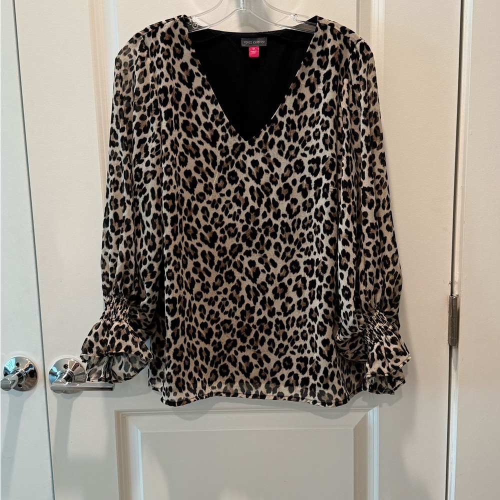 Vince Camuto Cream Relaxed Blouse